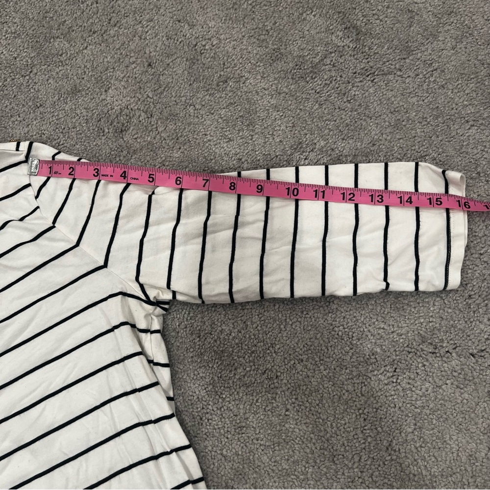 A New Day Striped Boat Neck Top Women’s Sz XL - Picture 8 of 8
